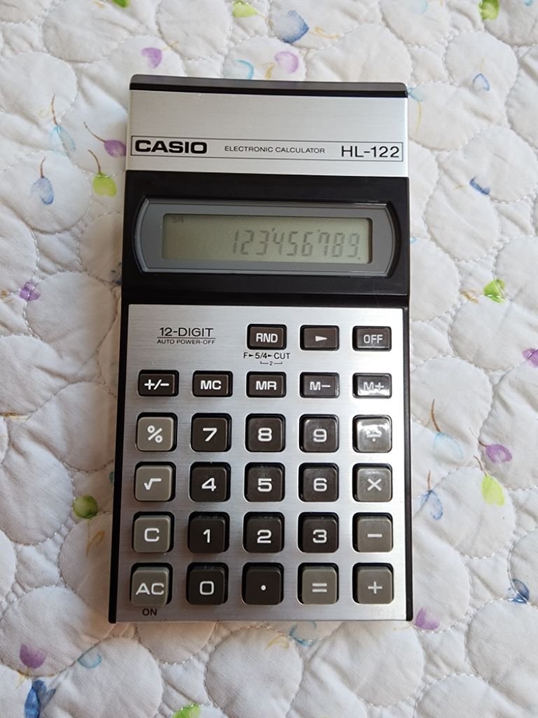 Casio HL-122 계산기(빈티지)판매합니다 | 중고나라 - 안심되는 중고거래