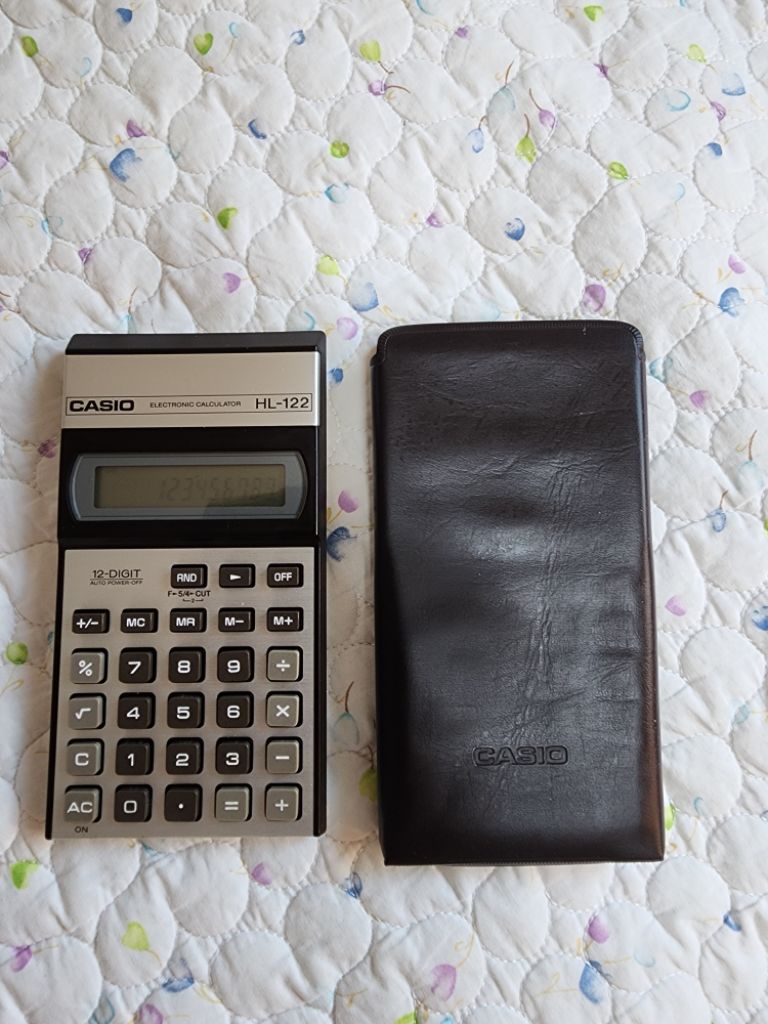 Casio HL-122 계산기(빈티지)판매합니다 | 중고나라 - 안심되는 중고거래