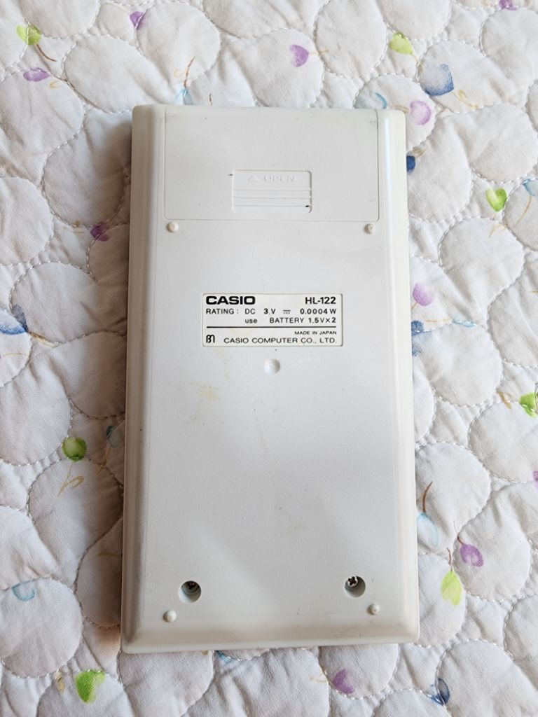 Casio HL-122 계산기(빈티지)판매합니다 | 중고나라 - 안심되는 중고거래