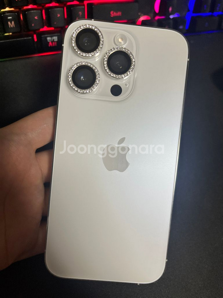 아이폰 14pro 256기가 화이트 판매합니다!--1