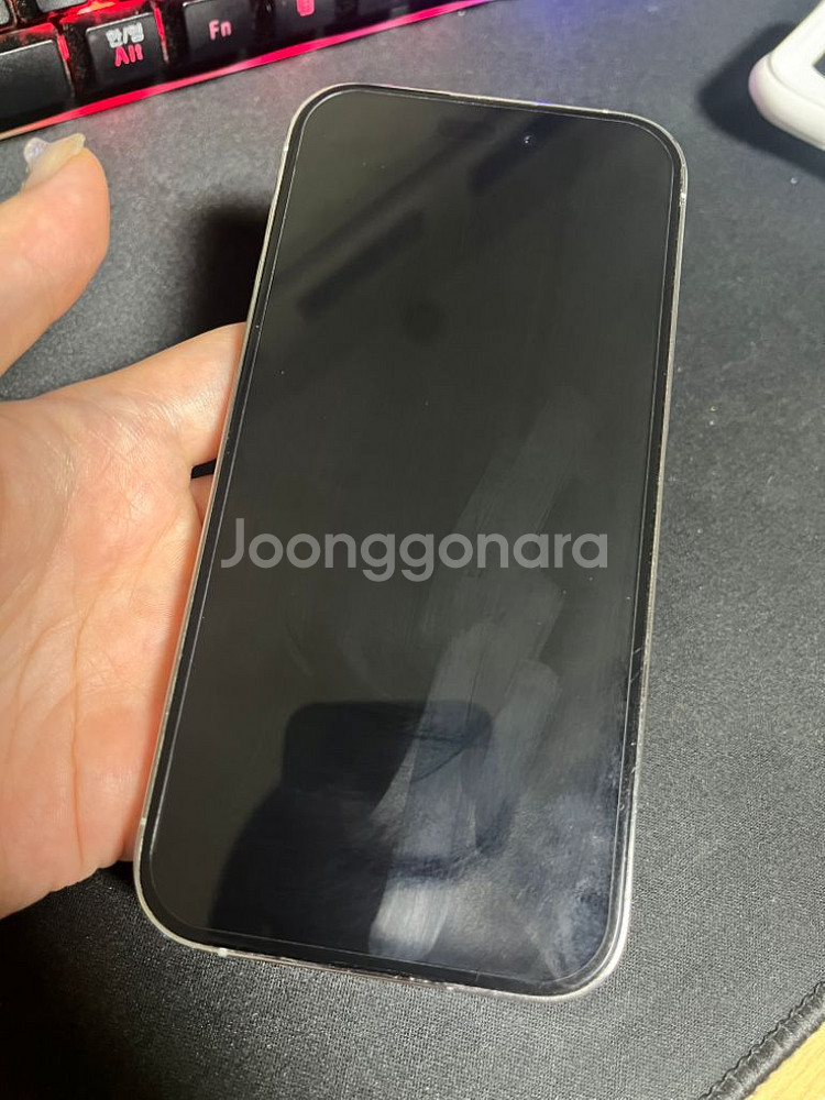 아이폰 14pro 256기가 화이트 판매합니다!--2