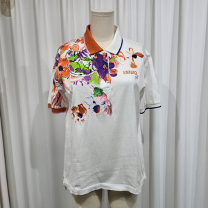 겐조 Kenzo 꽃무늬 반팔 카라티셔츠 폴로셔츠