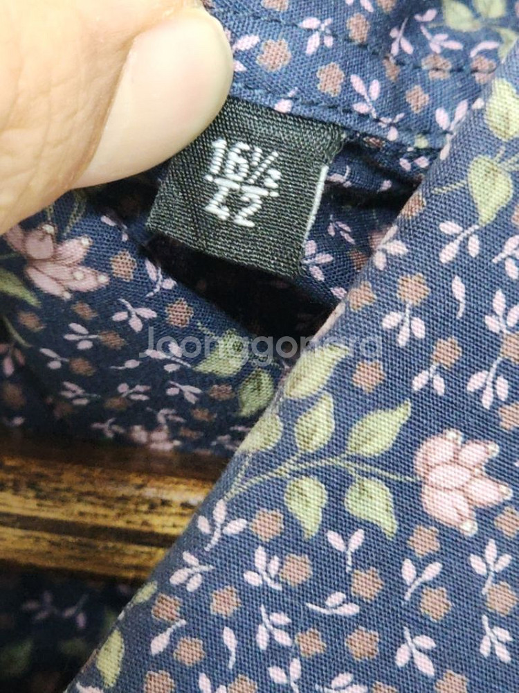 (L) 폴스미스 셔츠 플라워 패턴 남방 이태리판--3