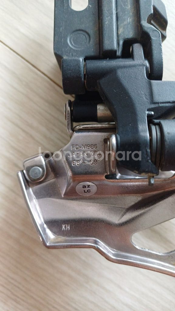 시마노 앞드레일러 M986--1