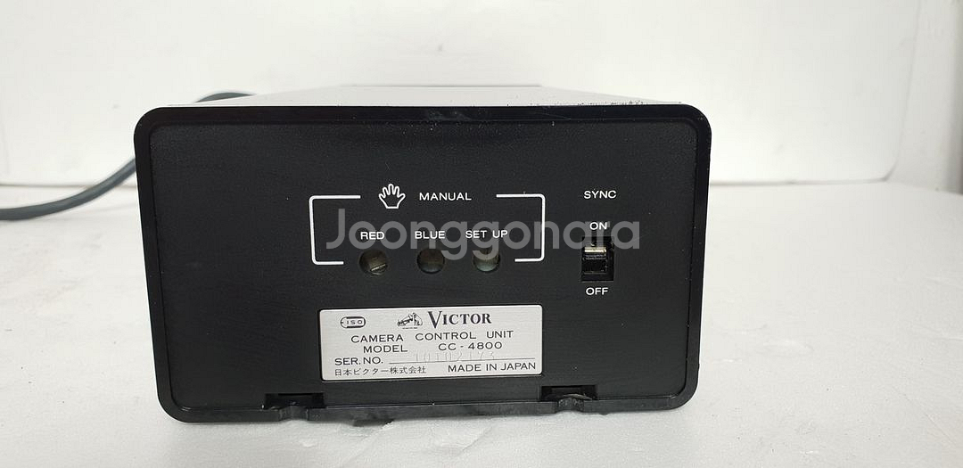 1970년대 빅터 칼라 비디오 카메라 GC-4800--4