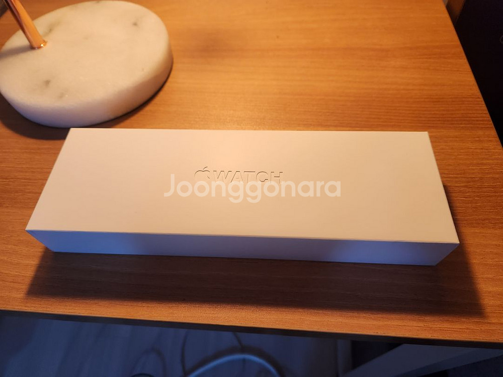 애플워치9 41mm GPS 스타라이트 알루미늄 케이스--4