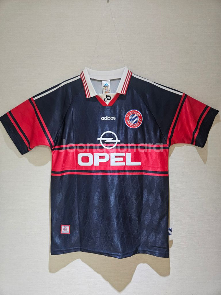 97-98 바이에른뮌헨 홈 마테우스 유니폼--1