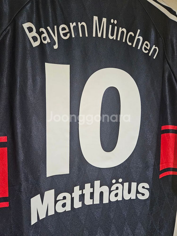 97-98 바이에른뮌헨 홈 마테우스 유니폼--4