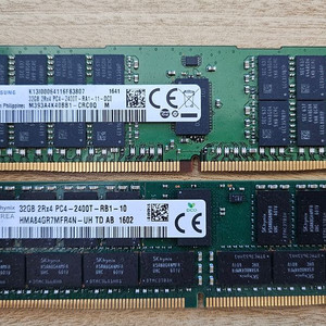 서버 메모리 ECC/REG DDR4 32GB