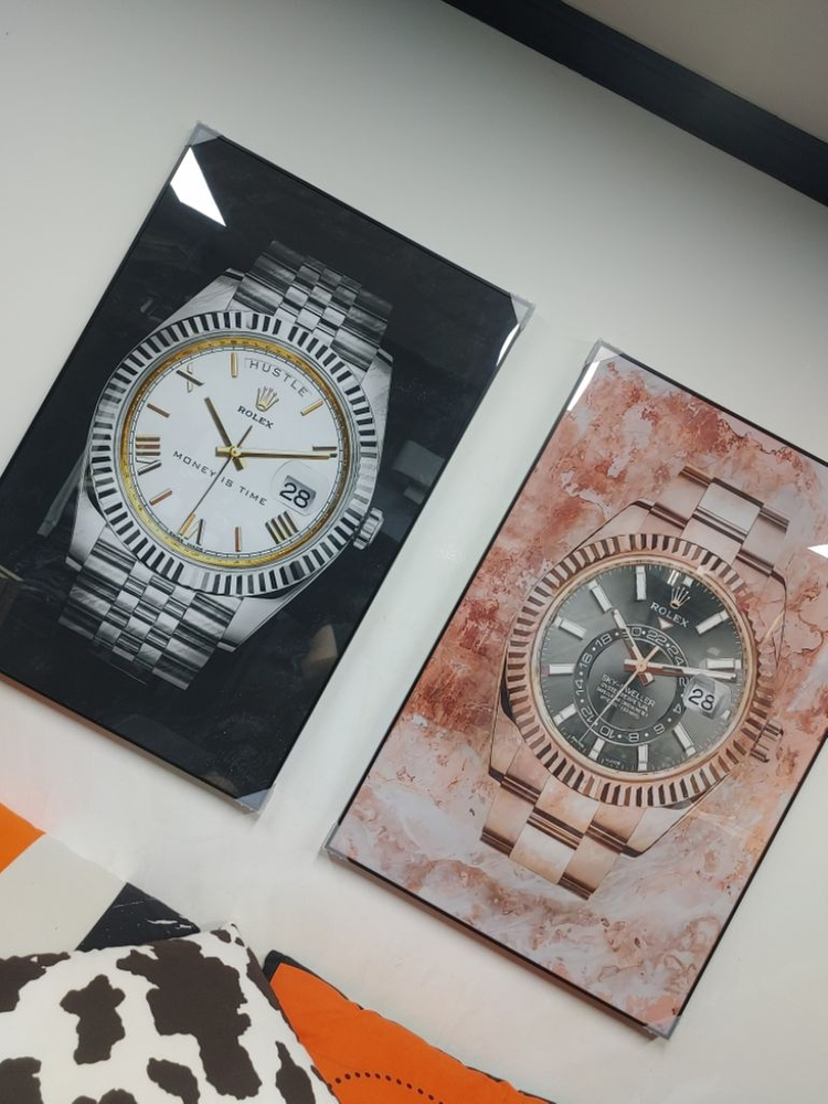 로렉스그림 롤렉스액자 대형 팝아트 시계액자 시계그림--6