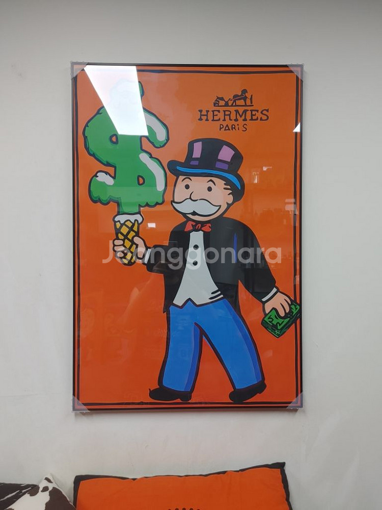 에르메스액자 에르메스그림 대형 그림 액자 인테리어소품--5