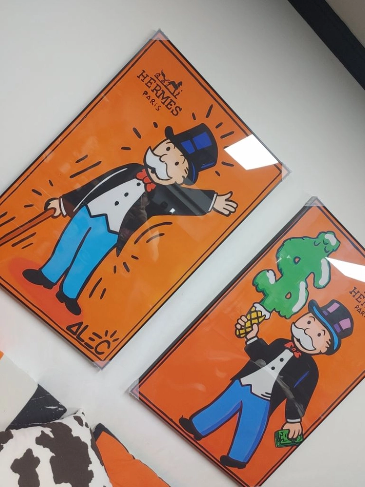 에르메스액자 에르메스그림 대형 그림 액자 인테리어소품 이미지