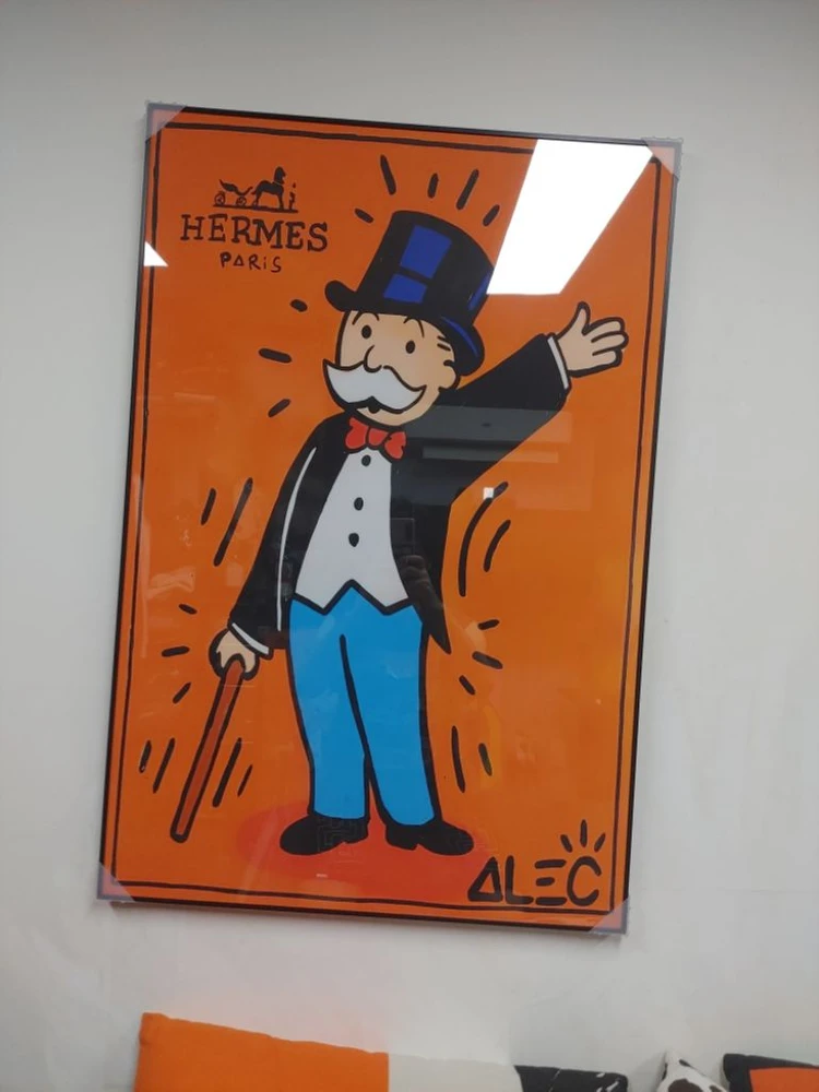 에르메스액자 에르메스그림 대형 그림 액자 인테리어소품 이미지