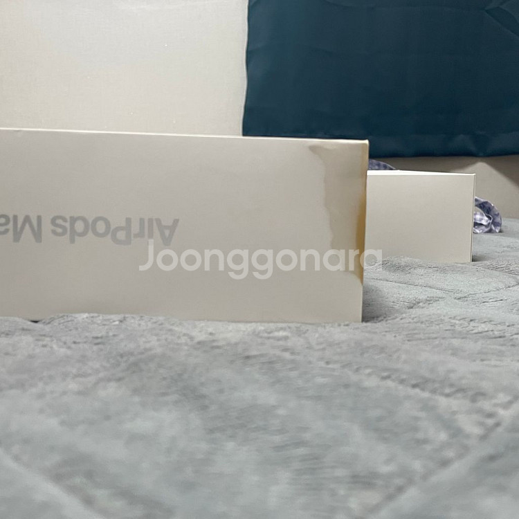 에어팟맥스 실버 팔아요 (애케플O)--9