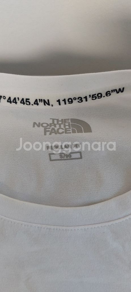 (새상품)노스페이스 한정판 반팔티(90)--2