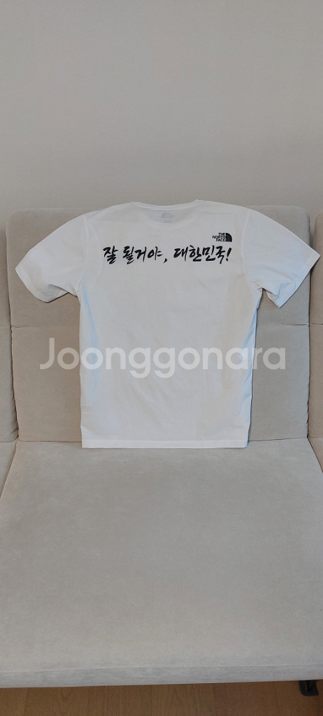 (새상품)노스페이스 한정판 반팔티(90)--1