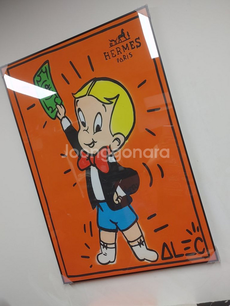 에르메스 대형 디즈니 그림 액자 인테리어소품 거실액자--2