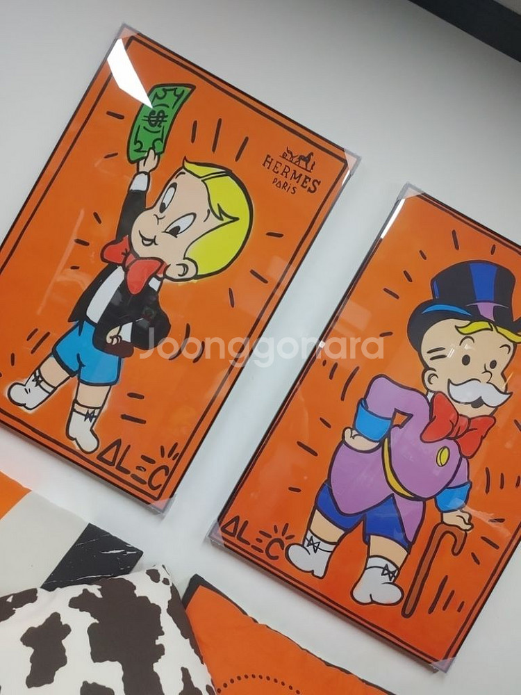 에르메스 대형 디즈니 그림 액자 인테리어소품 거실액자--6
