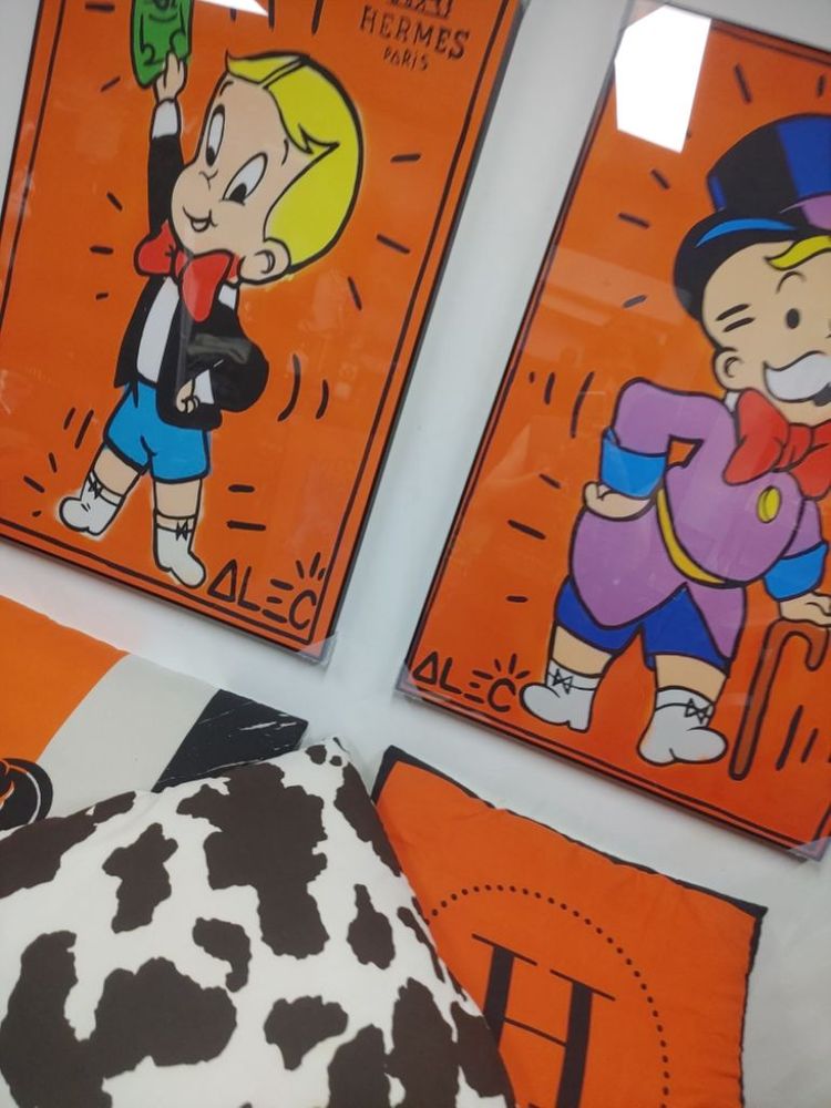 에르메스액자 에르메스그림 명품 럭셔리 그림 액자 예술품--5