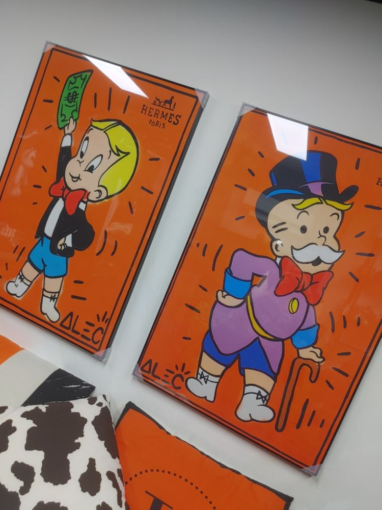 에르메스액자 에르메스그림 명품 럭셔리 그림 액자 예술품--2