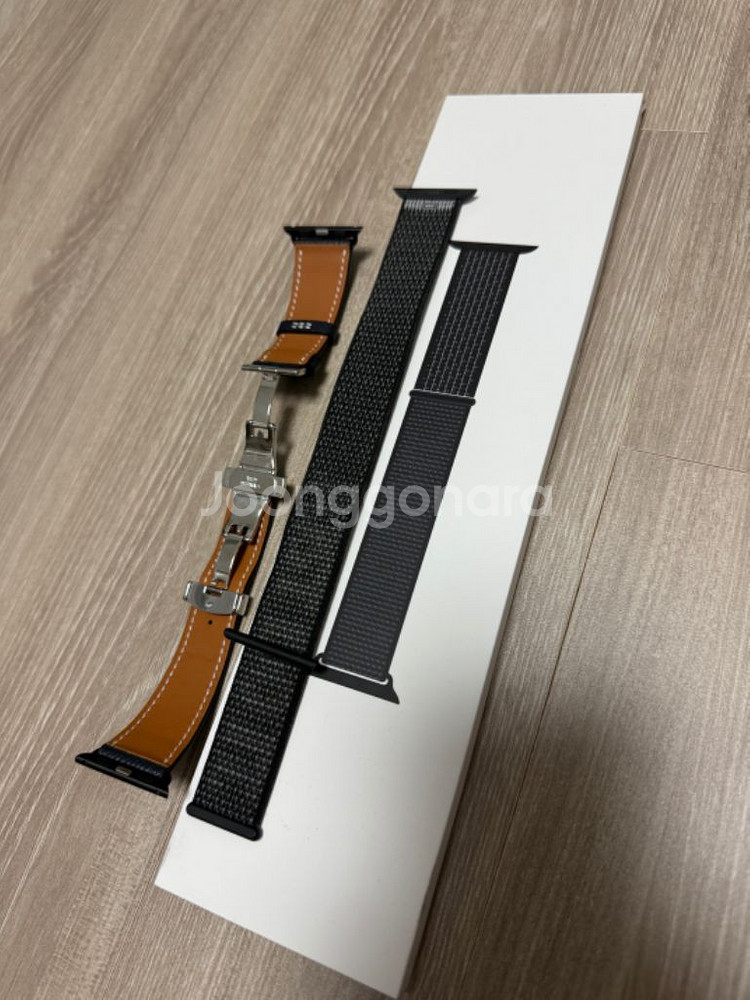 애플워치 41mm 나이키 스퍼츠 스트랩 써밋 블랙 외--1