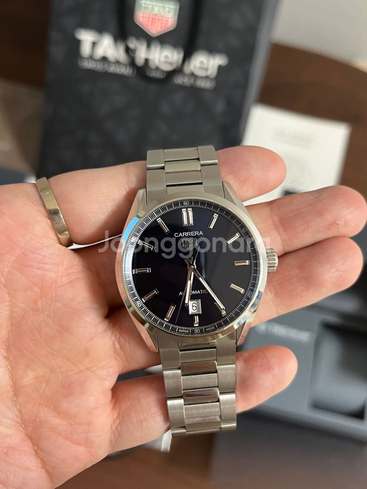 태그호이어 까레라 39mm 신형 청판--3