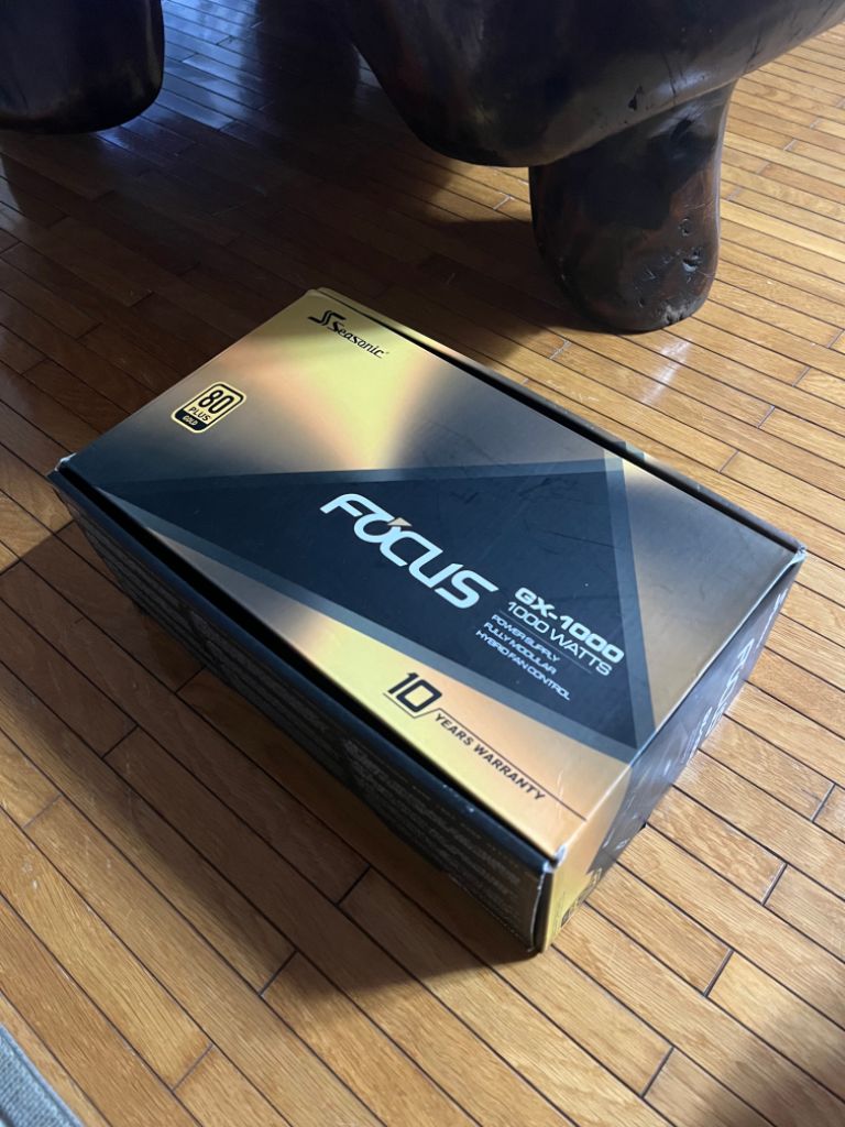 시소닉 파워서플라이 focus gold 1000w