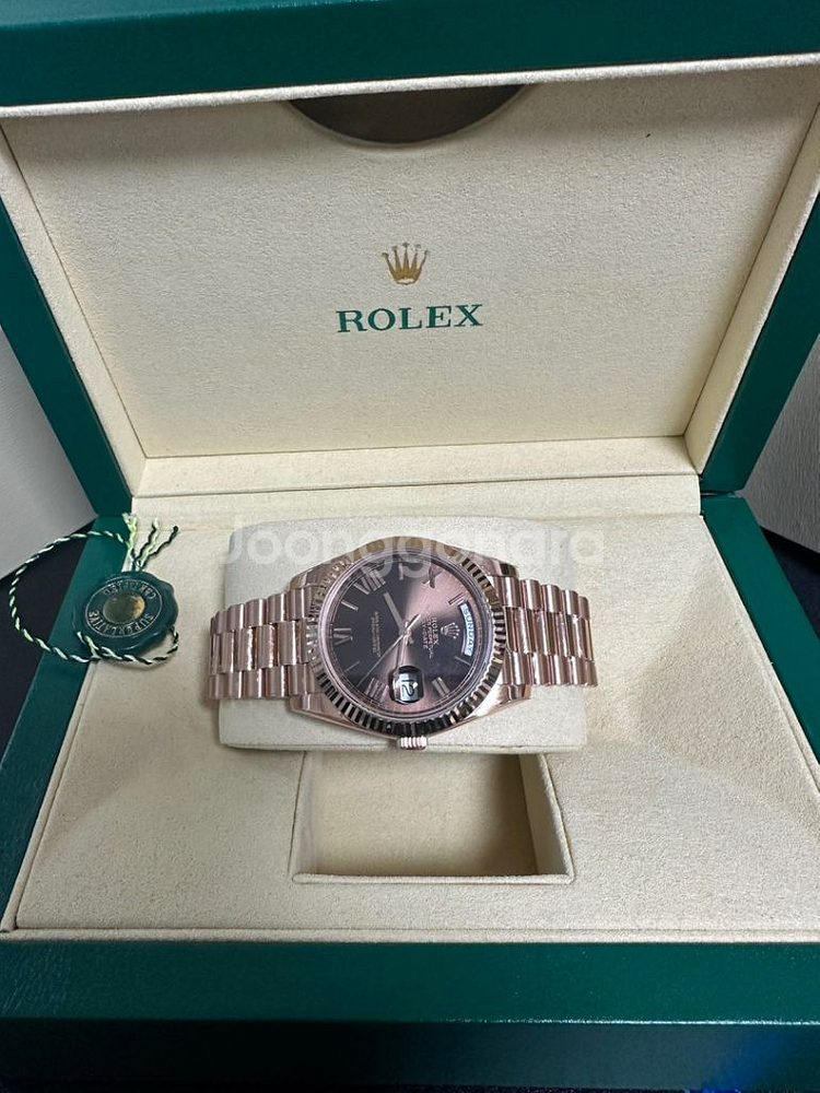 로렉스 롤렉스 데이데이트40mm 초코판 제작형--5