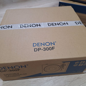 데논 DP-300F 턴테이블 실버
