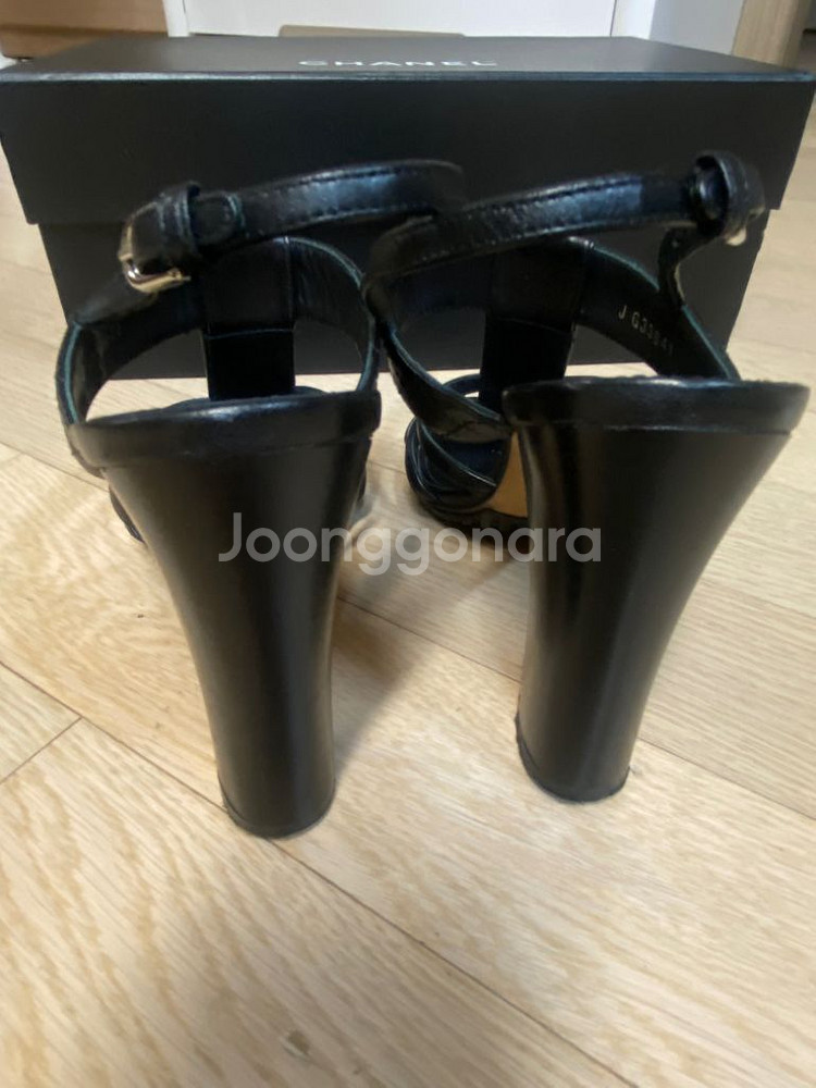 샤넬구두 샌들 정품(압구정현대구입)상태최상-가격인하--4