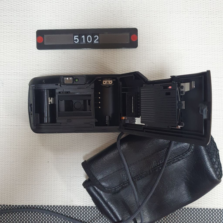 캐논 오토보이 F 블랙바디 필름카메라 파우치포함 이미지