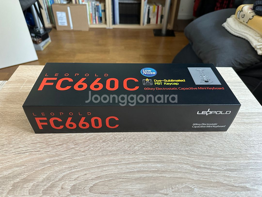 레오폴드 FC660c 저소음 영문 무접점 키보드--4