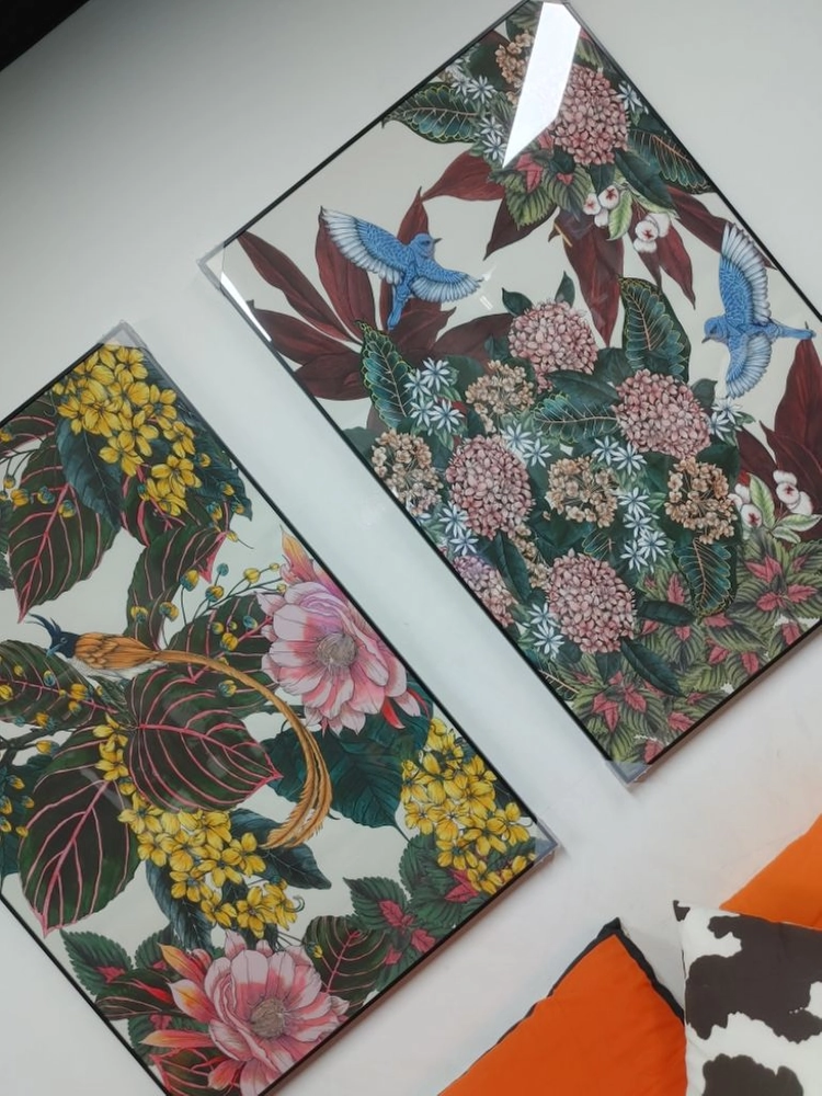 새그림 새액자 나무그림 자연그림 대형 감성 그림액자 이미지