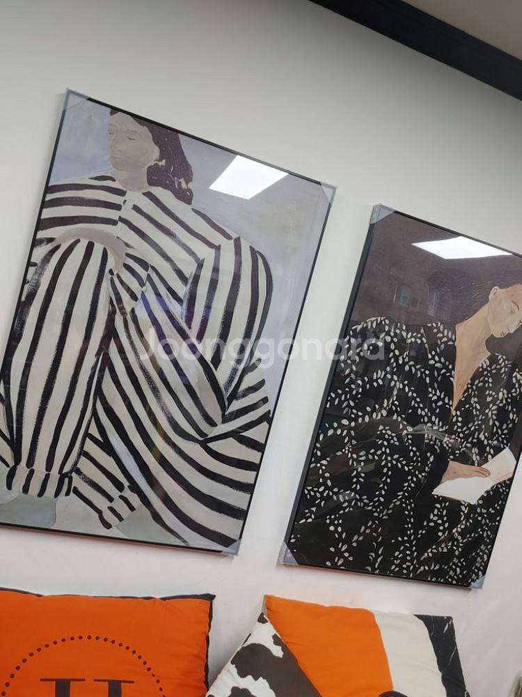 일본여인 대형 유화그림 그림 인테리어액자 인테리어소품--9
