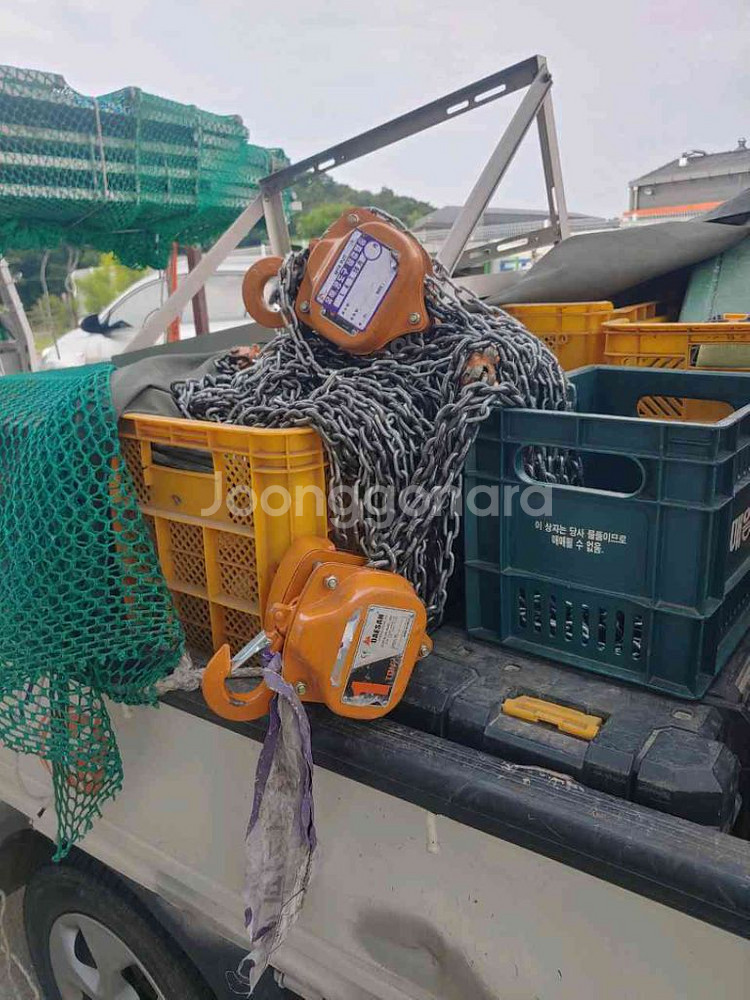 1톤체인블럭 국산 2세대 신형 개좋음--4