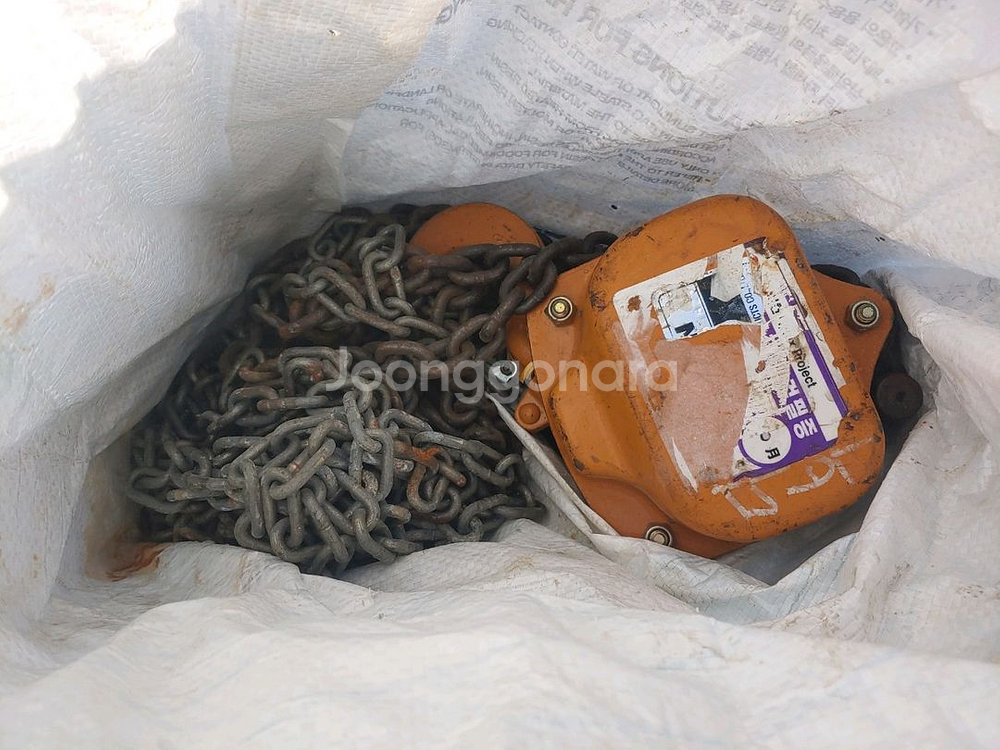 1톤체인블럭 국산 2세대 신형 개좋음--5