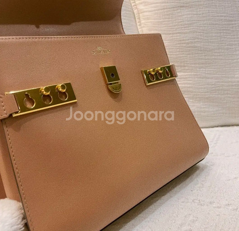 델보 톰페트 탕페트 MM , 비죵(=텐더베이지) 컬러,--1