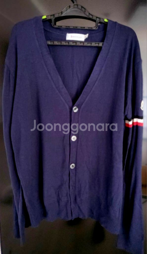 몽큰레어 정품가디건/남성1--0