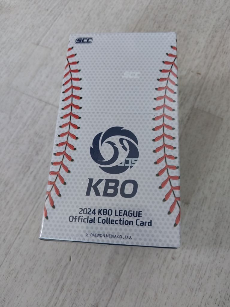 KBO 프로야구 오피셜 컬렉션카드 2박스