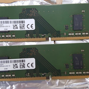 8GB DDR4-3200MHz RAM 2개