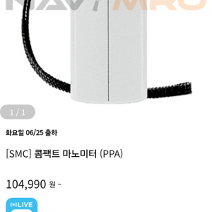 SMC 압력게이지 PPA100