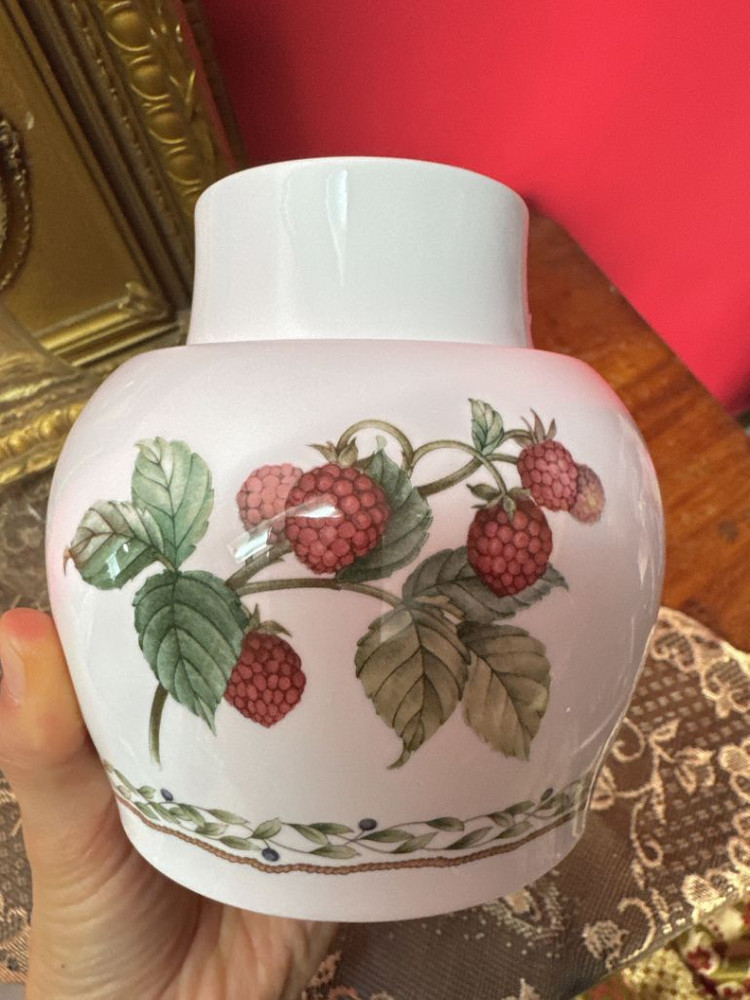 노리다케 빈티지 유리 전등갓 캔들 홀더--5