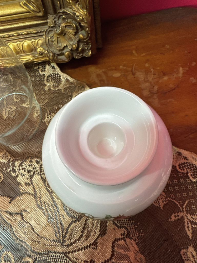 노리다케 빈티지 유리 전등갓 캔들 홀더--9