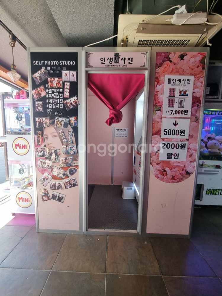 인생사진 인생네컷기계+부스--4