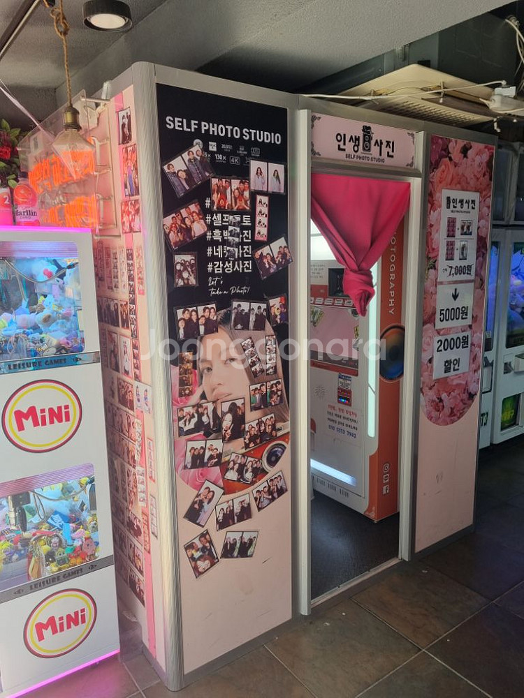 인생사진 인생네컷기계+부스--6