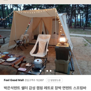 스프링바 디자인 텐트 팔아요