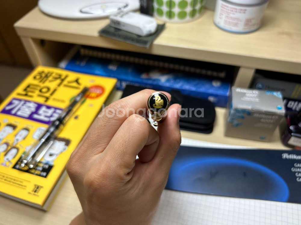 펠리칸 m800 만년필 18c ef닙--2