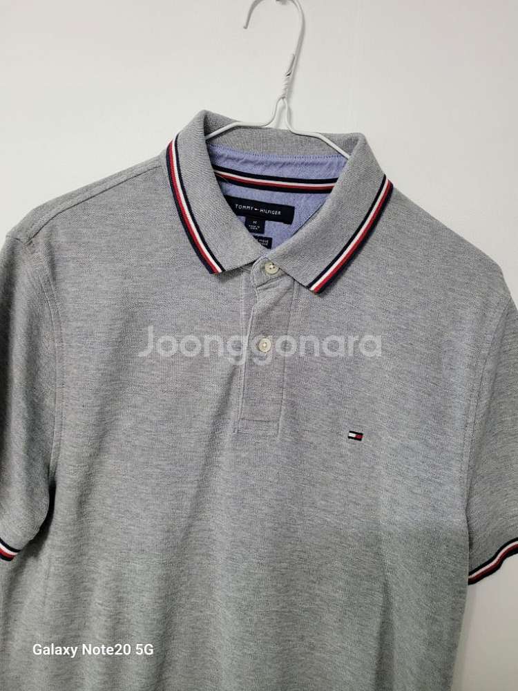 남성 타미힐피거 반팔 카라티셔츠 (95)--1