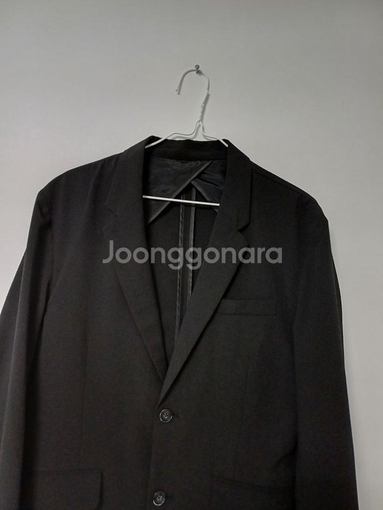 남성 AD HOC 봄.가을 초여름 블랙자켓(스판95)--1