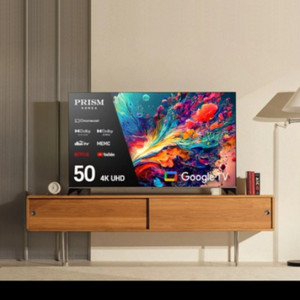 0617 (미개봉) 프리즘 50인치 4K 구글스마트TV